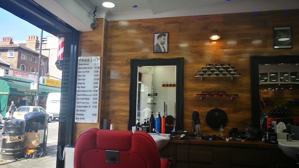 Inside a real barbershop on the Find My Fade directory